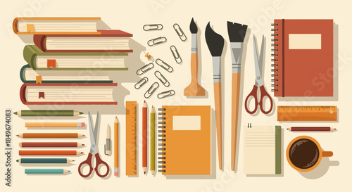 Stationery and Office Supplies Collection.