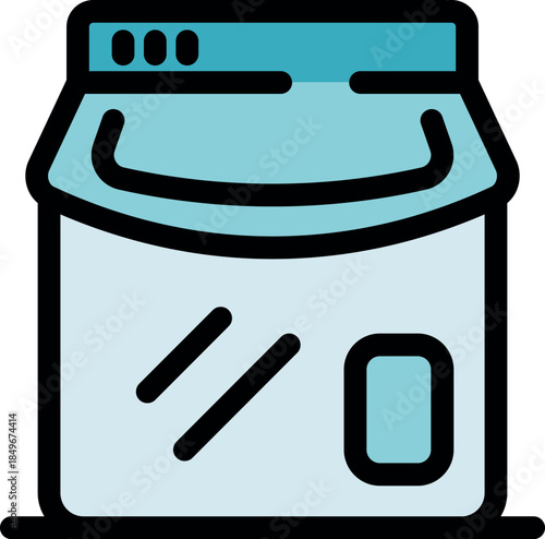 Modern smart washing machine with digital display indicating washing progress, offering convenient and efficient laundry solutions