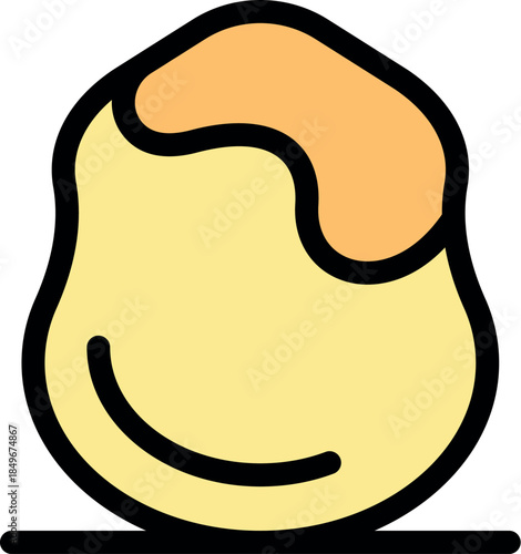 Hazelnut seed with partially peeled shell revealing the nut inside, offering a tempting glimpse of its flavor and texture