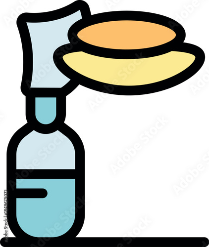 Cosmetic water is being sprayed on cotton pads, ideal for a refreshing and hydrating skin care routine