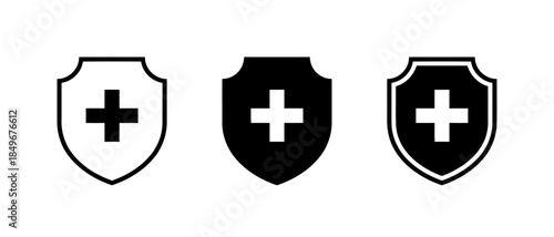 Medical shield set health protection