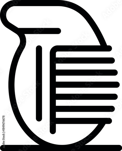 Electric cleaning brush charging on its base, ready for effortless cleaning