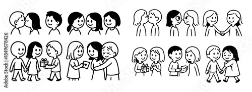 First Love Moments Icons