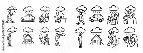 Cloudy Weather Icons