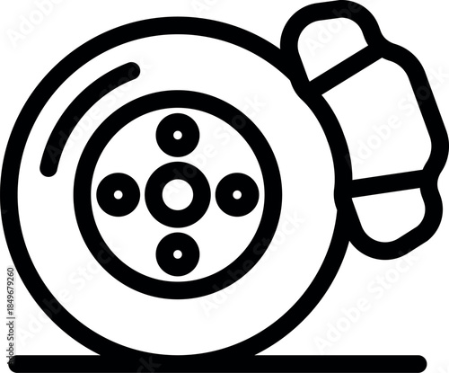 Brake system components, essential for vehicle safety, providing stopping power and control