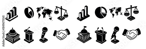Political Icons Grid