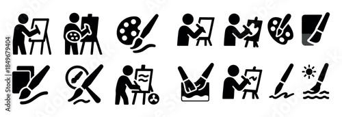 Artist Actions Icons