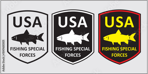 Car sticker for the fishing enthusiast