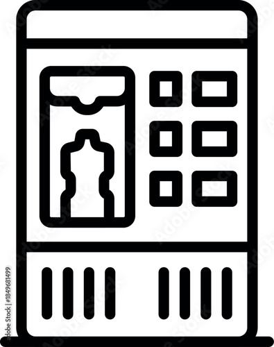 Vending machine is offering trendy clothes, combining technology and retail for convenient self service shopping