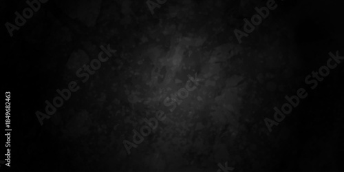 Abstract concrete black stone wall. Distressed Rough Black cracked wall slate texture wall grunge backdrop rough background. Black grunge abstract background. Dark black backdrop cement floor concrete