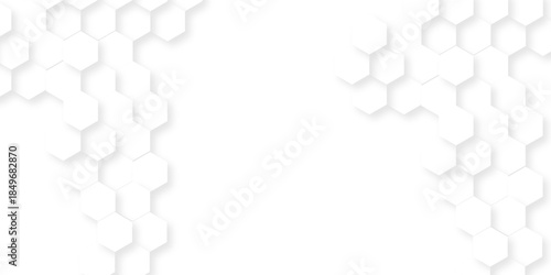 Abstract background with hexagon. Abstract background with honeycombs seamless pattern hexagon. Modern simple style hexagonal graphic concept.