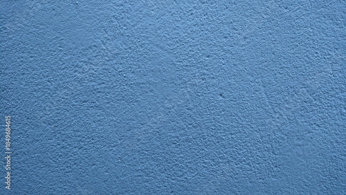 Blue plaster wall texture background surface pattern