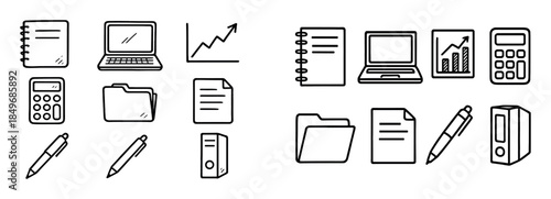 Business Plan Icons