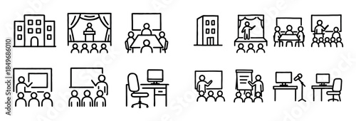 Work Achievement Icons