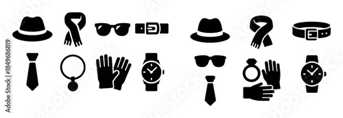 Stylish Accessories Icons