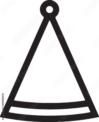 Black and white vector illustration of a car and wheel icon with scales of justice and a metronome symbol for a legal music internet button sign