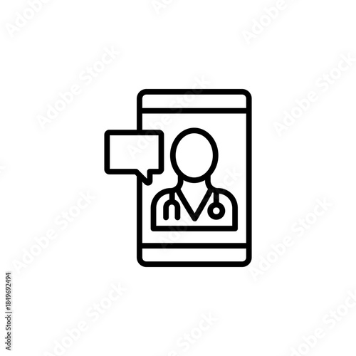 Telemedicine app icon