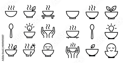 Healing Diet Icons