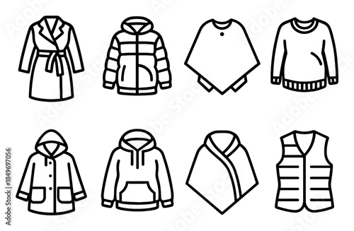 Maternity Wear Icons