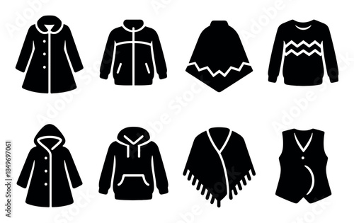 Maternity Clothing Icons