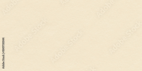 Off white paper texture background with empty space for text. Simple light cream color surface. Blank cardboard sheet for art