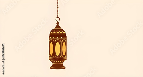 traditional arabic lamp vector illustration, islamic lantern silhouette vector art, ramadan hanging lamp illustration, arabic lamp outline vector design, moroccan lantern decorative illustration, midd