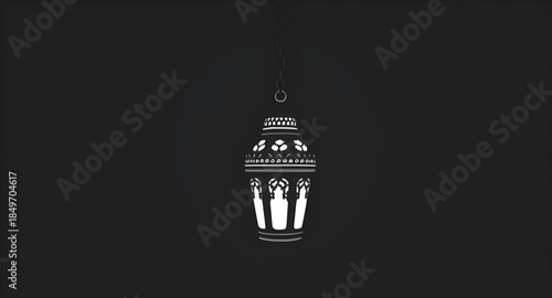 arabic lamp silhouette vector illustration, islamic lantern shadow art, traditional ramadan lamp silhouette, moroccan lantern vector cutout, arabic decor lamp silhouette, middle eastern lantern vector