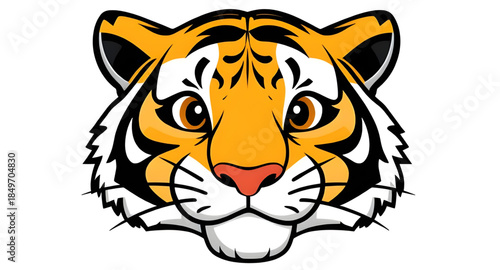 tiger head vector pack, hand-drawn tiger face illustration, tiger head roaring clipart, tiger head digital vector illustration, tiger head stylized vector clipart, tiger head mascot illustration, tige