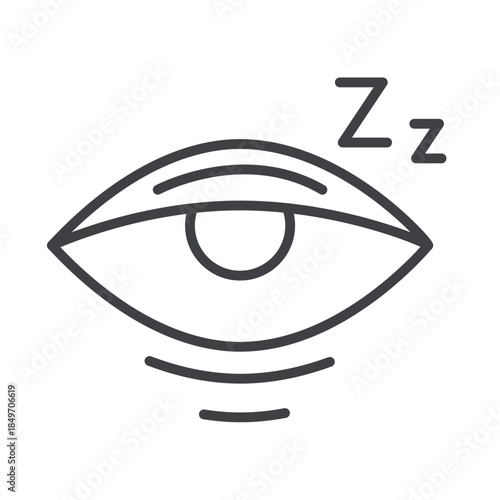Disease Insomnia Line Icon