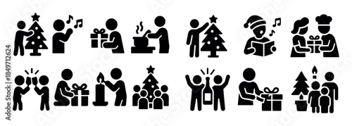 Christmas Icon Grid