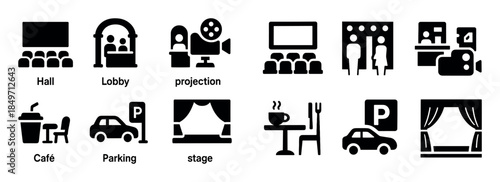 Cinema Icon Set