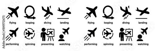 Air Show Icons