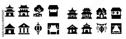 Oriental Culture Icons