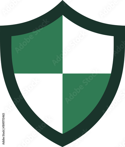 Free Download flat design icon of shield protection - GFXLoad