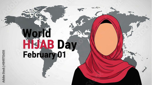 Global observance celebrating cultural diversity and the empowering identity symbolized by the hijab, promoting understanding and respect across the world