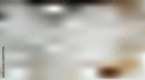 Abstract blurred background with beige and white soft gradients and circular shapes for design