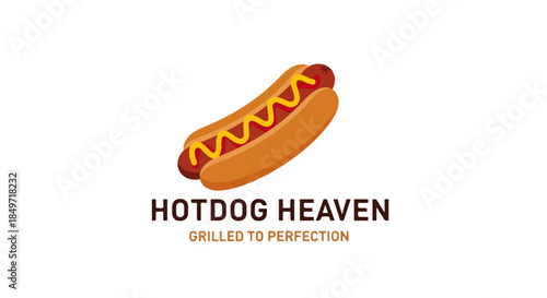 Hotdog Logo Design – Hotdog Fast Food Street Food Branding for Restaurant, Cafe, and Food Business