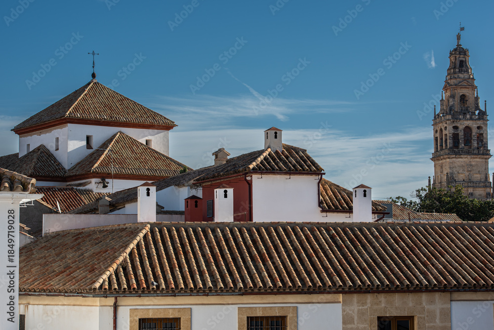 Obraz premium Cordoba, Spain, a city of Arab architecture and Spanish culture