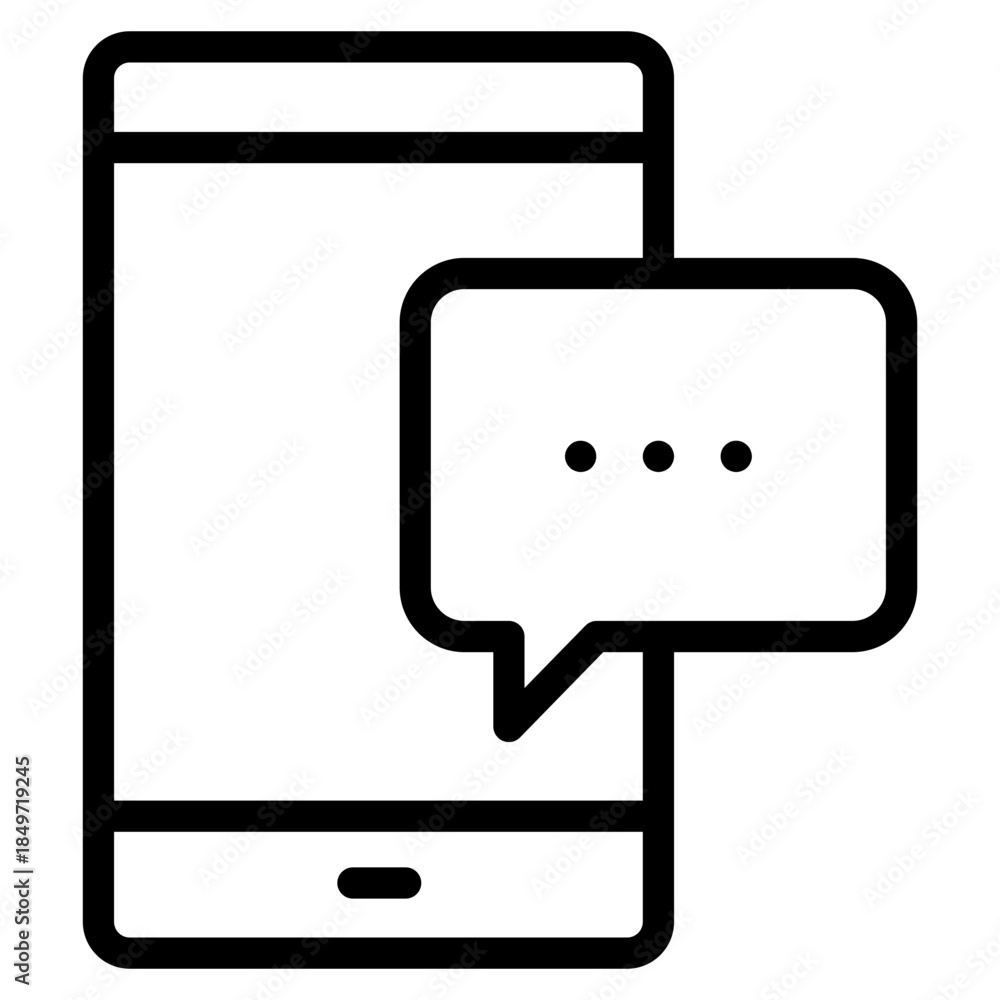 Obraz premium Message icon