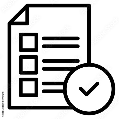 order checklist icon