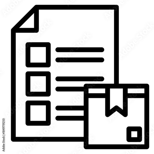 order checklist icon