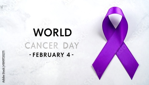 Recognizing World Cancer Day On February 4th With A Symbol Of Hope And Awareness
