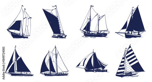 sailing ships