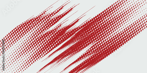 Abstract halftone wave dots background. Futuristic twisted grunge pattern, dots, circles. Vector modern optical pop art texture for posters, business cards and etc. Eps10