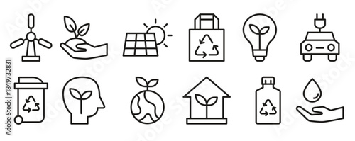 save earth icon set contains such icons as ecology 