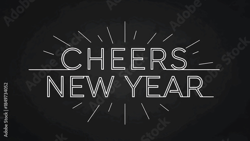 Minimal abstract illustration on a clean white background