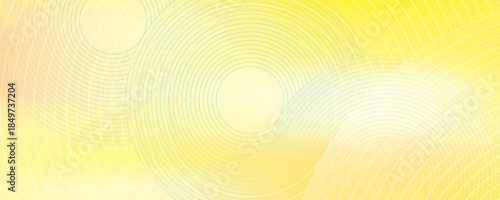 Light Yellow vector texture with bent lines. Colorful illustration in abstract style with gradient. Pattern for your business design.