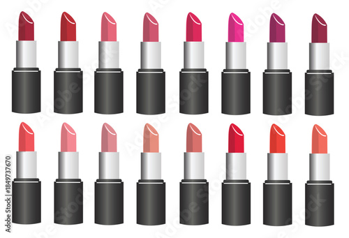 Set of lip vector illustration