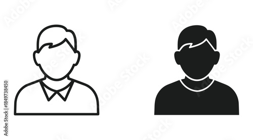 Stylish headphones icon in teal color