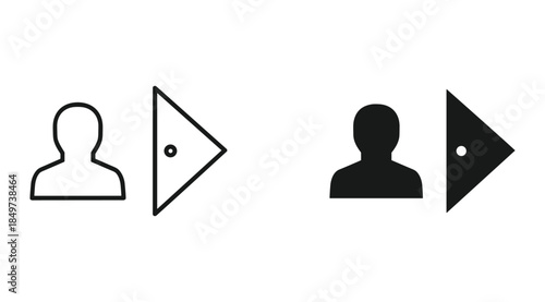 Red rosette ribbon icon on white background